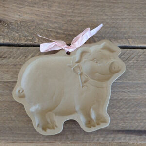 Vintage 1984 "Big Fat Pig" Brown Bag Designs Cookie Art Mold